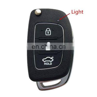 Remote Key Fob 3 Buttons Car Key Shell Case Flip Floding  For Hyundai IX35 i20 Tucson