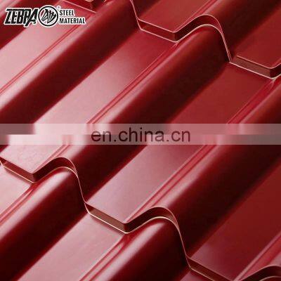 China Factory Cheap Prices Galvanized Corrugated Prepainted Steel Roofing Sheet Roof Tiles in RAL Color photo-2
