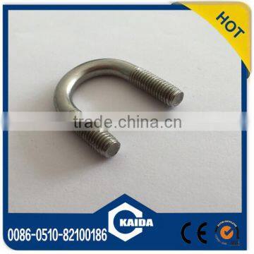 Best quality Customer size carbon steel and 304 stainless steel U bolt