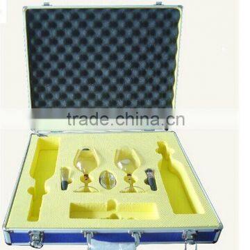 Medical equipment display aluminum tool case