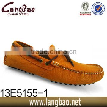 2016 real leather loafer shoes