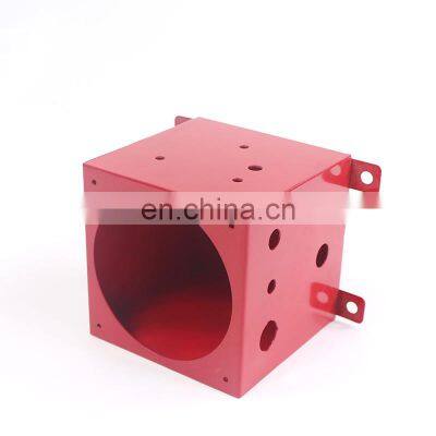 Custom metal fabrication services high precision stamping bending welding steel enclosure metal box
