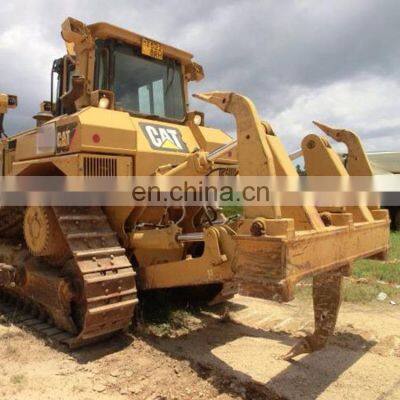 Japan Original Caterpillar D7 Crawler Bulldozer D7R for Sale in Shanghai photo-2