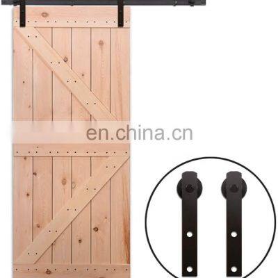 Cost Effective Barn Sliding Door Wooden Barn Door Lock With Certification photo-2