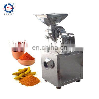 stainless steel chili herb cacao powder turmeric grinding machine