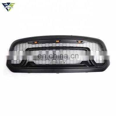 Dodge 2013-2018 ABS Replacement Grille for RAM 1500 Front Mesh Grille With LED Lights Rebel Style photo-2