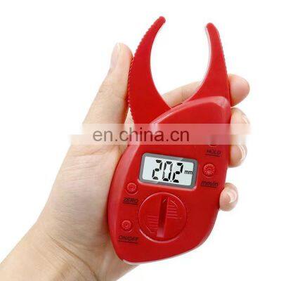 50mm Body Fat Caliper Digital LCD Display Body Fat Caliper Skin Fold Thickness Measuring Device for sale