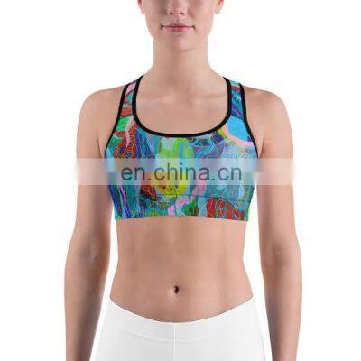 2020 Fashion Custom Printed Leggings High Waist Yoga Pants Wholesale Sexy Women Yoga Sets photo-5