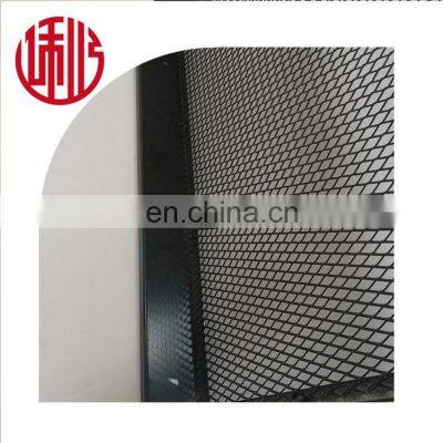 Black Painting Expanded Metal Mesh With Frame in Factory Price