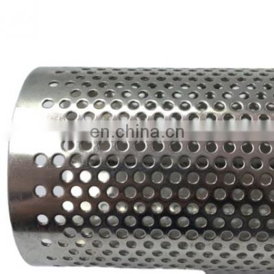 50 micron perforated 304 stainless steel wire mesh filter tubes