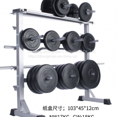 Fitness Bench and Rubber, Iron, Cement Weight Plate With Shelf for Gym and Home Sports photo-5