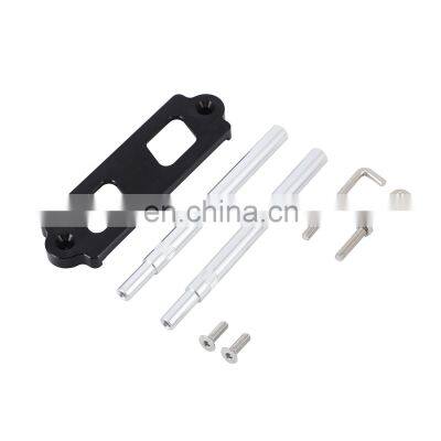 Aluminum Car Accessories Honda Civic Integra Car Battery Tie Down Bracket Kit With Hooks photo-2
