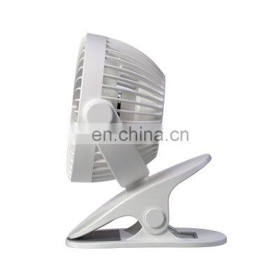 Hot Sale Mini Portable Rechargeable 360 Degree Adjustable Desktop Clip Fan With 1200mAh photo-4