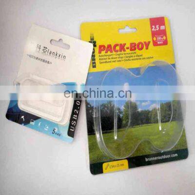 OEM Supplier Double Printing Paper Clamshell Blister With Insert Paper Card Board Packaging Hang Hole Custom Slide Blister Cards photo-5