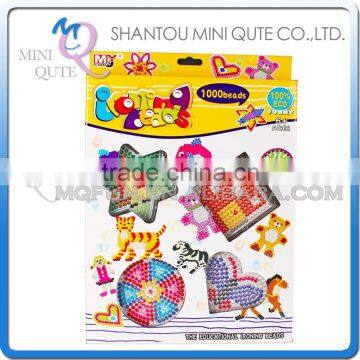 Mini Qute Kawaii DIY Ironing 1000 Hama Perler Beans 3D Jigsaw pattern building block educational toy (Accept OEM) NO.BT-0056B