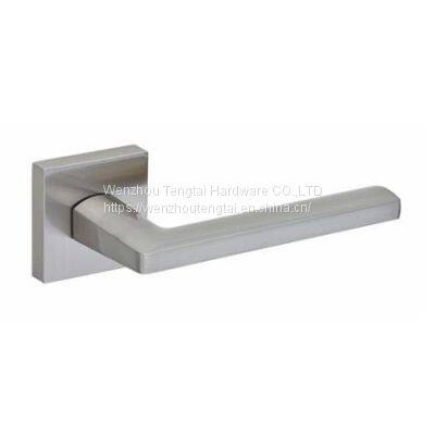 Popular New Design Good Quality Zinc Alloy/zamac/zamak/aluminum Door Handle for European Door Lock