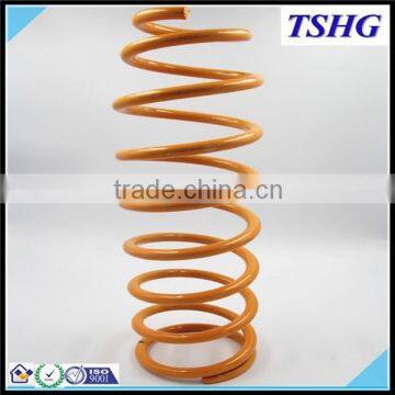 lowering suspension spring for automobiles