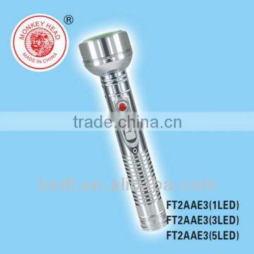FT2AAE3 Africa Metal 2 AA Battery Mini Led Flashlighting