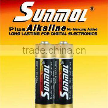 high capacity and hige powerful Lr6 alkaline AA cell