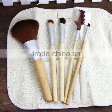 Bamboo Handle Synthetic Hair Makeup Brushes Set,private Label Cosmetics Makeup photo-4