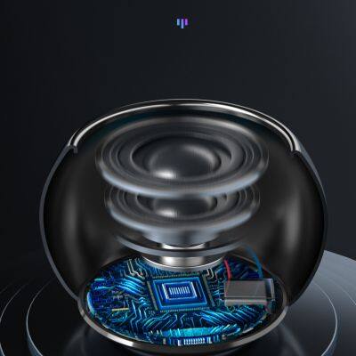 Promotion Wholesale TWS Metal Mini Type-C Wireless Portable Cute Tiny Bocinas Bluetooth Speaker With Logo And Color Customizable photo-2