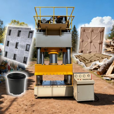 CE-Certified Compressed Wood Pallet Machine for Sustainable Pallet Production in EU Markets