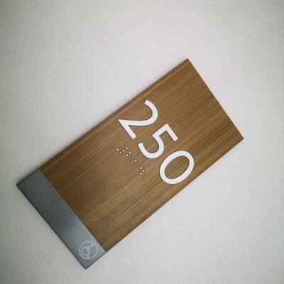 Customized hotel door plates nameplates, custom-made personalized creative sign plates, number plates for offices, hotel sign customed