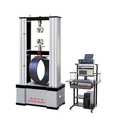 HGW-100E ISO5893 100kn 10T Plastic Tube Ring Loop Stiffness Flexibility Testing Machine photo-3