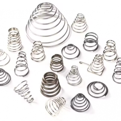 Custom Stainless Steel Tapered Tower Spring Conical Spiral Cone Shaped Compression Springs