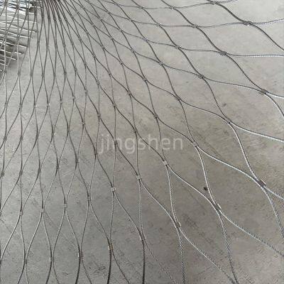 SS304 & 316 High Strength Stainless Steel Wire Rope Mesh for Goods photo-4