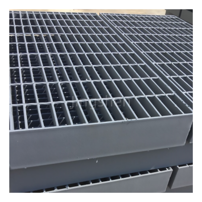 High-quality Hot-dip Galvanized Serrated Steel Grating, Durable, Outdoor-grade Carbon Steel, ISO-certified Industrial Design.