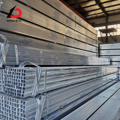 ASTM A36 A572 Gr50 S355JR MS Square Tube 1x1 2x2 4x4 Inch Galvanized Steel Pipe photo-5