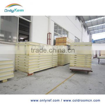 100mm 150mm 200mm PU Sandwich Panel For Cold Room