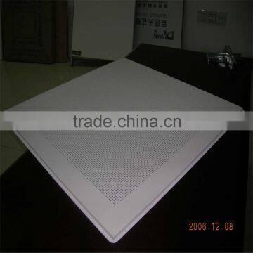 Lay - in Aluminum Perforated Ceiling Tiles