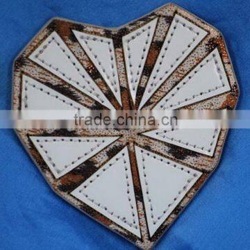 Factory Best Sell Jeans Leather Patches Label photo-5