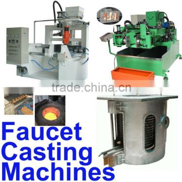 Manpower Saving Brass Faucet Casting Machine sale by customized