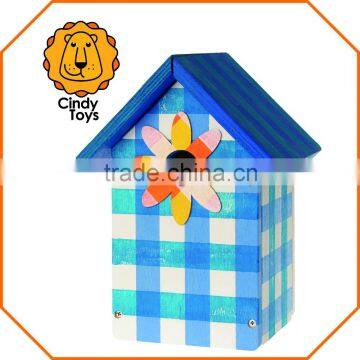 DIY Wooden Craft Construction kit Nesting Box 1 kit for Kids