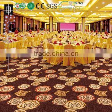 Design Polypropylene Wilton Carpet Machine Made Carpet Banquet Hall Carpet