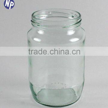 25oz clear glass jam jars