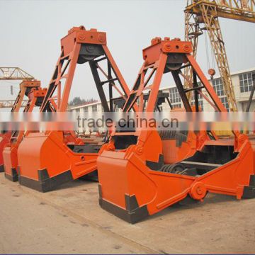 Hydraulic mechanical crane grab