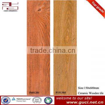Wood finish rustic tiles