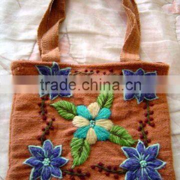 Andean Typical Wool Handbag Peru