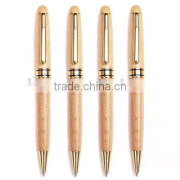 industrial price slap-up present wooden ball pen for office writing