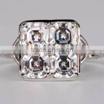 2015 Best Selling Jewelry In Dubai Silver Ring Big Stone photo-4