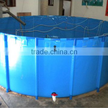 flexible and foldable pvc tarpaulin fish tank