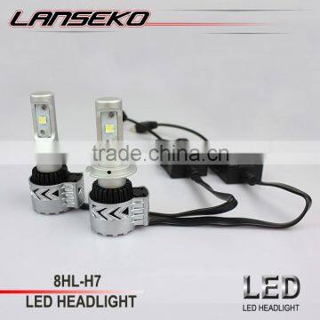 DC12v24V 6000lm 36w led car headlamp h7 kit with 24 month warranty