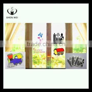 Gel One Way Vision Pvc Window Sticker