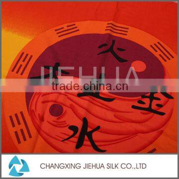 Best Selling Micro Fiber Badge Print Silk Fabric photo-4