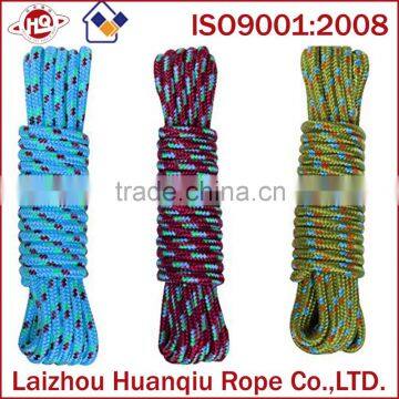 decorative colored PP braided rope 6mm