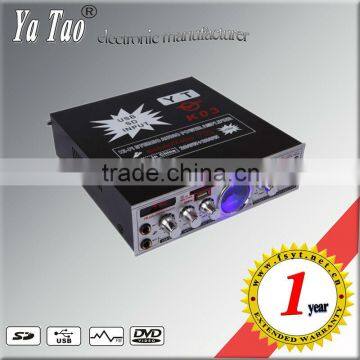 Cases Amplified for tv YT-K03 With FM & Support CD/DVD/VCD Input